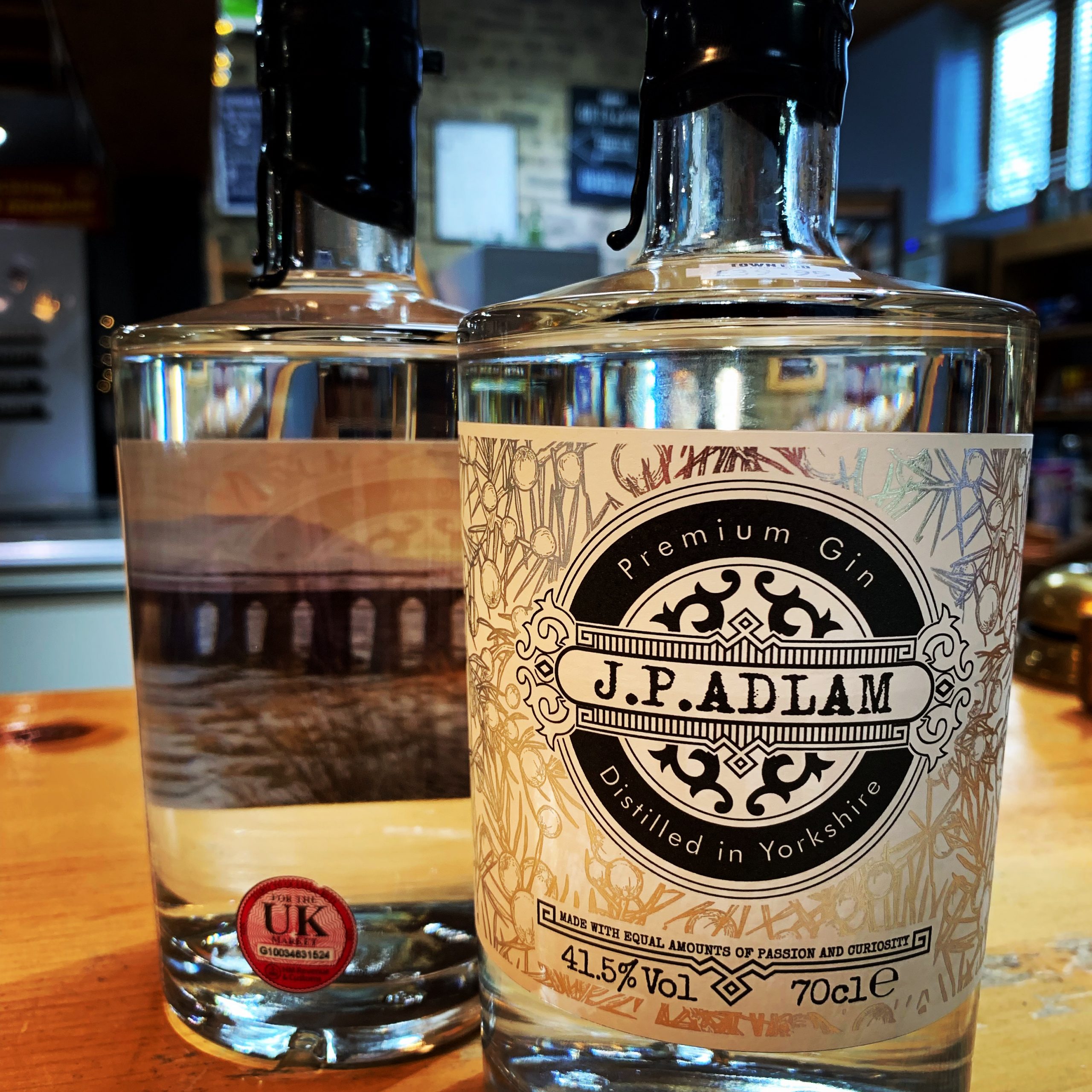 J P ADLAM YORKSHIRE GIN