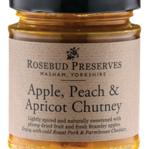 Apple Peach and Apricot Chutney