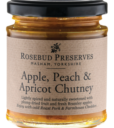 Apple Peach and Apricot Chutney