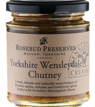 Rosebud Preserves Yorkshire Wensleydale Chutney