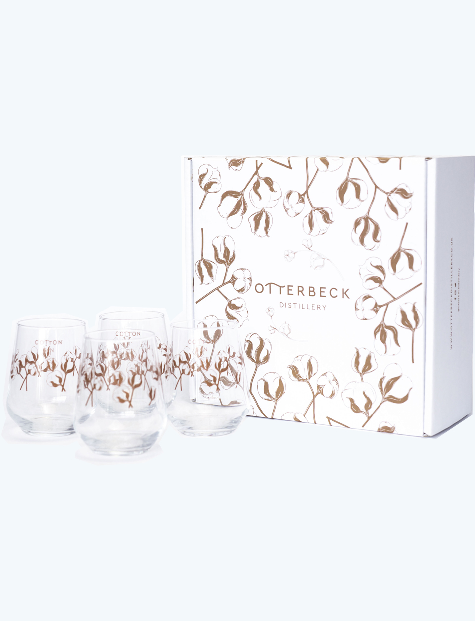 Cotton Gin Glasses Gift Box