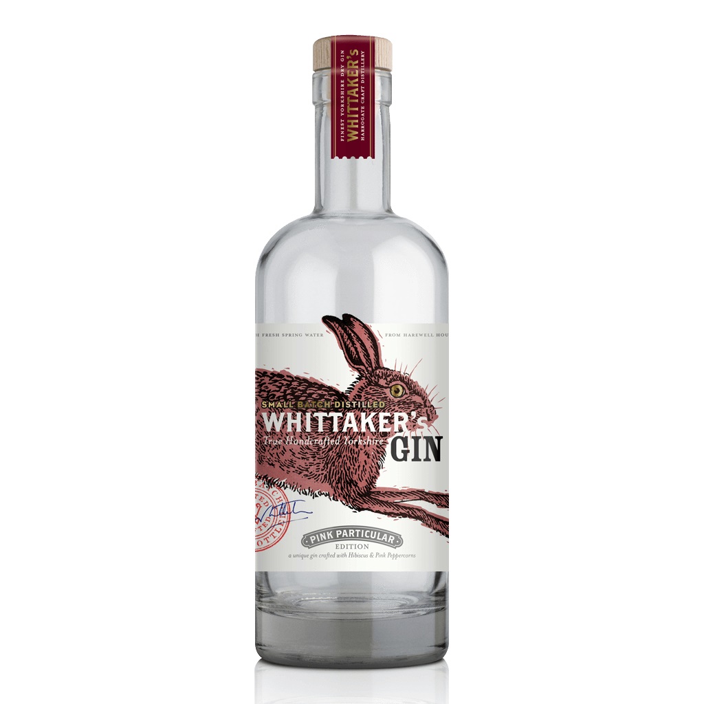 whittakers pink particular yorkshire gin