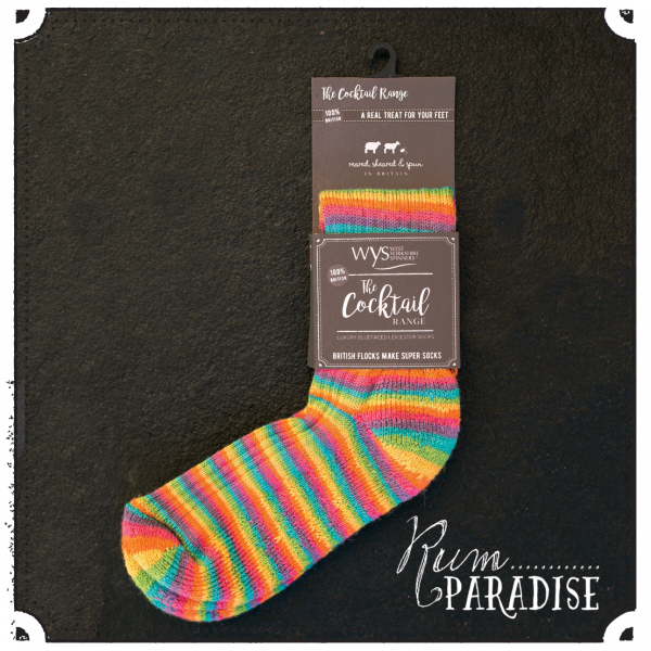 Yorkshire Wool Socks - Rum Paradise