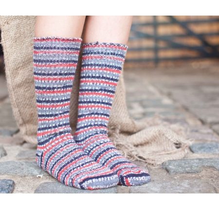 Yorkshire Wool Socks - Bullfinch