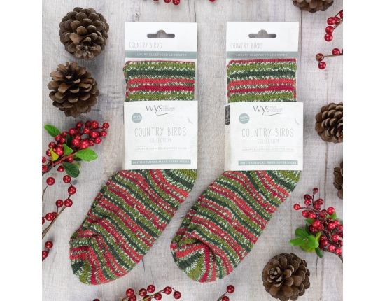 Holly Berry Socks