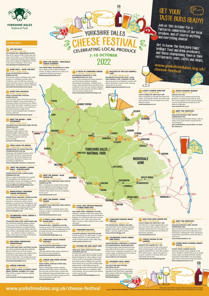 cheese festival map