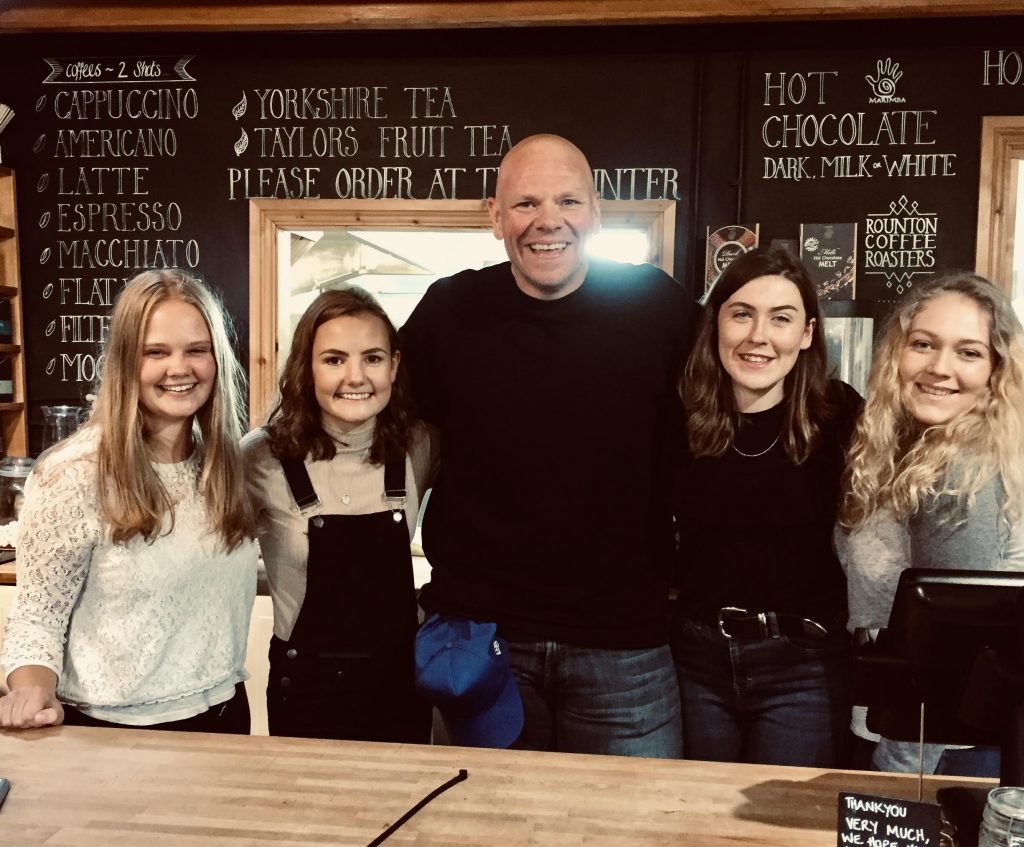 tom kerridge and the team at town end farm shop