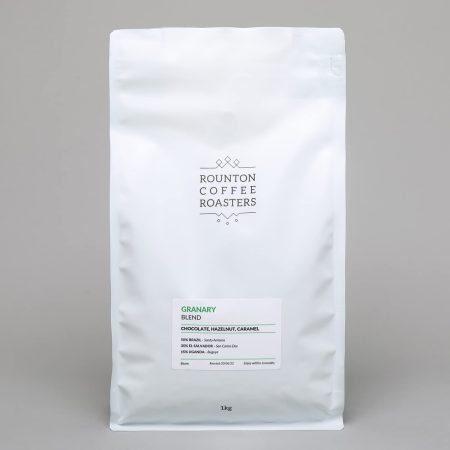 1kg Coffee Beans GRANARY BLEND Rounton Coffee Roasters Roasted in Yorkshire 100% Arabica Medium Espresso Coffee Beans