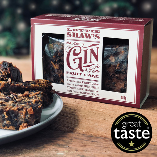 Yorkshire Sloe Gin Fruit Cake