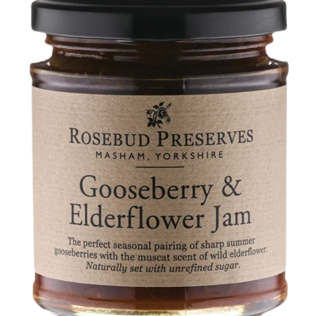 Rosebud Preserves Gooseberry & Elderflower Jam