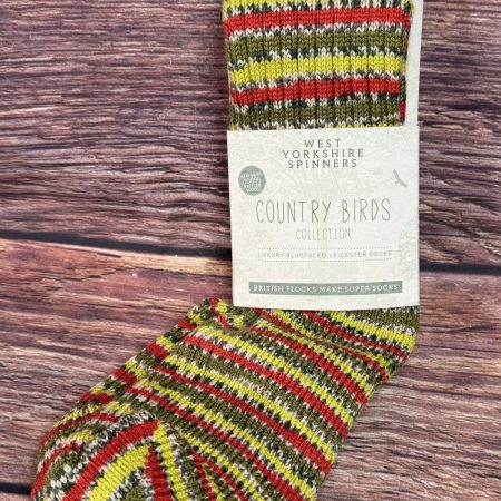 YORKSHIRE SOCKS GREEN WOODPECKER