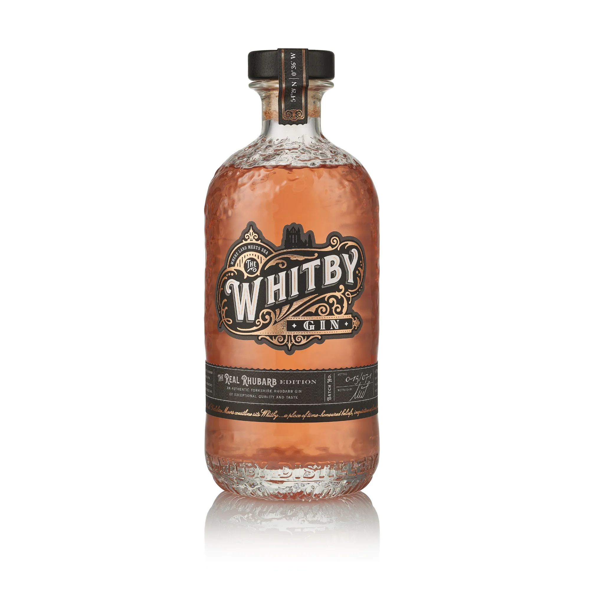 whitby rhubarb gin